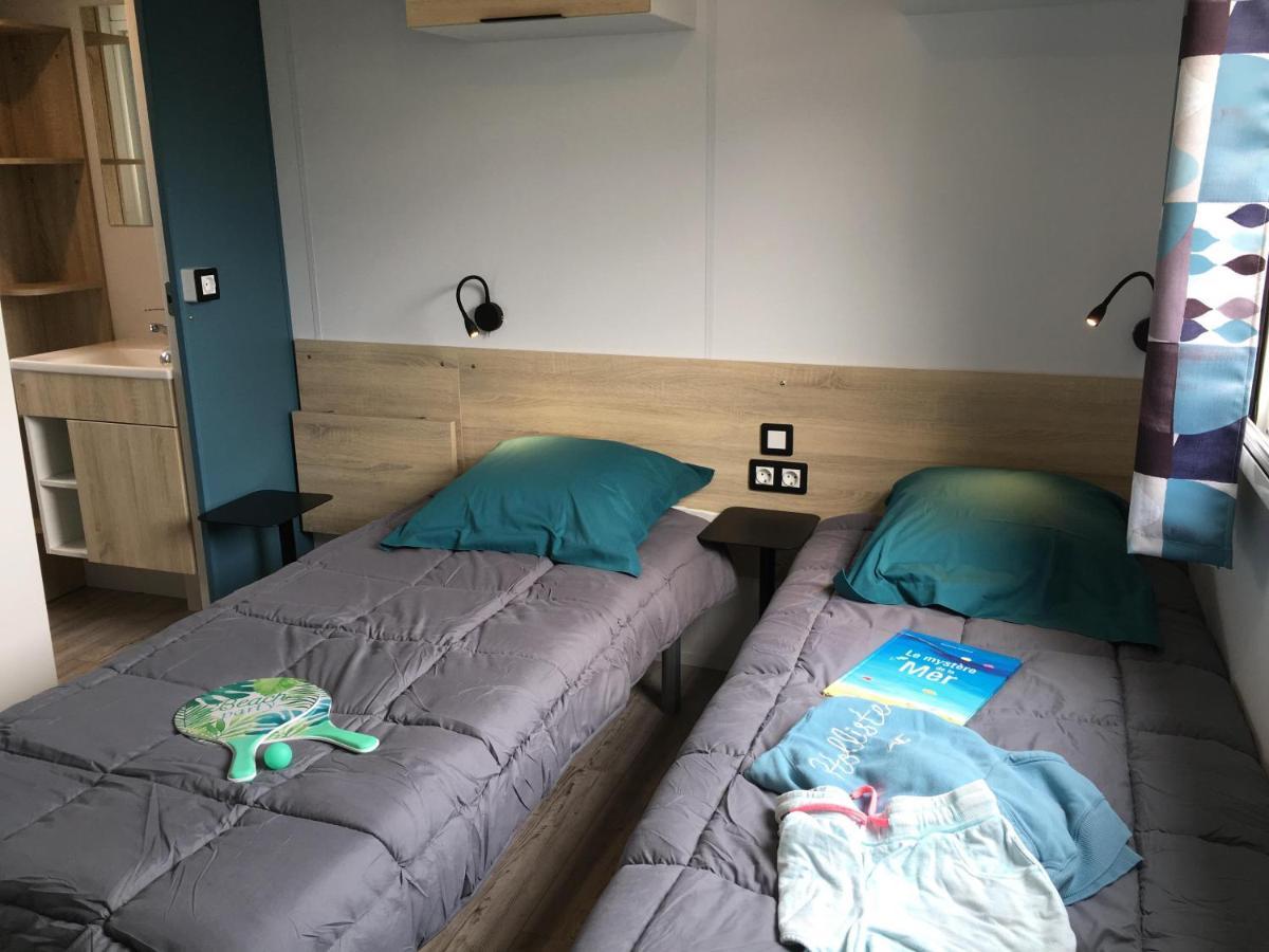 Camping De La Plage De Cleut-Rouz Fouesnant Eksteriør bilde